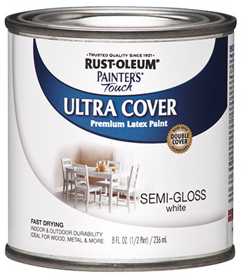 1/2PT WHT SG LTX Paint
