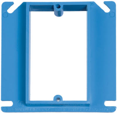 4" SQ 1G 1/2 Rise Cover