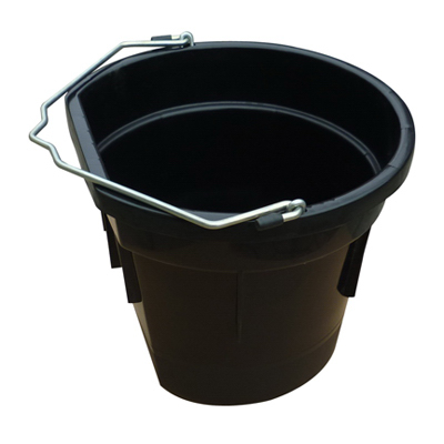 MR 20QT BLK FLT Bucket