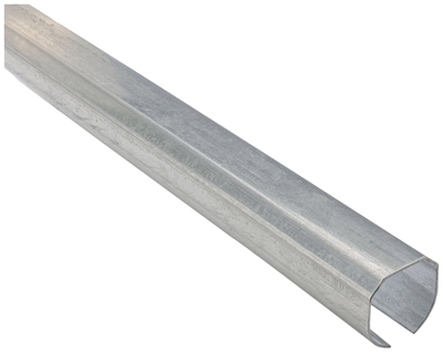12' Galv Plain RND Rail