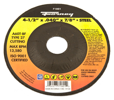 4.5x.040 Type 27 Wheel