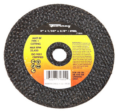 3x1/32x3/8 T1 Cut Wheel