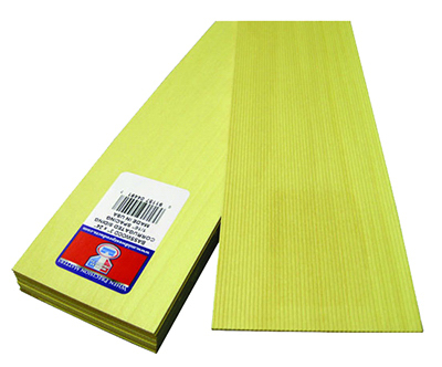 1/4x3x24 Basswood