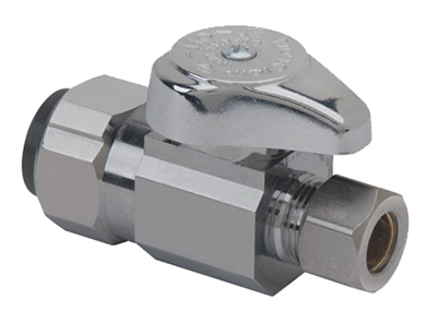 1/2"Nomx3/8OD STR Valve