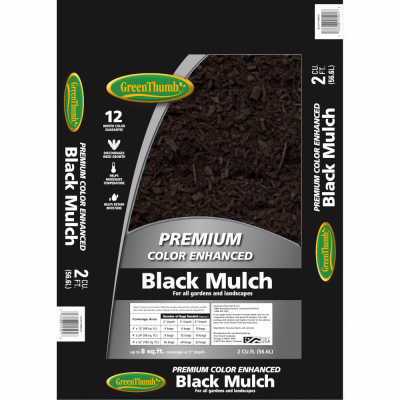GT 2CUFT BLK Mulch