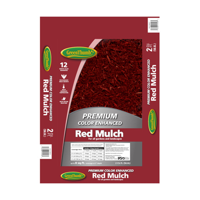 GT 2CUFT RED Mulch