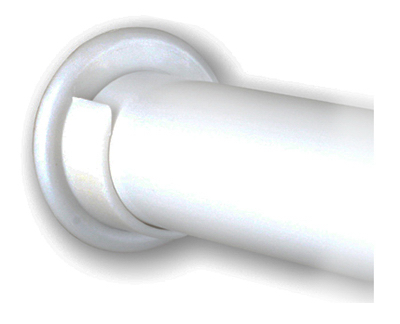 2PK WHT Pole Socket