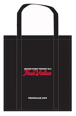 TV BLK Re-Use Shop Bag