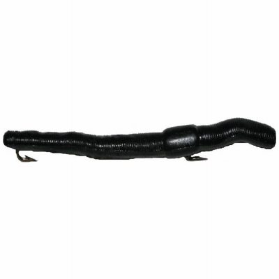 6" BRN/ORG Worm Lure