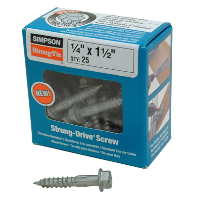1.5" SDS WD Screw, 25/PK