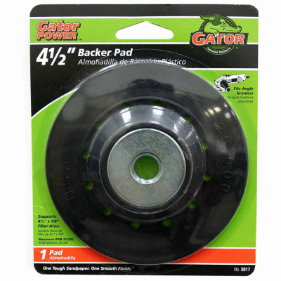 4.5"Fib Disc Backer Pad