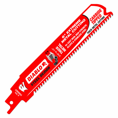 6" 8T MTL Recip Blade
