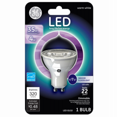 GE3.7W WHT MR16FLD Bulb
