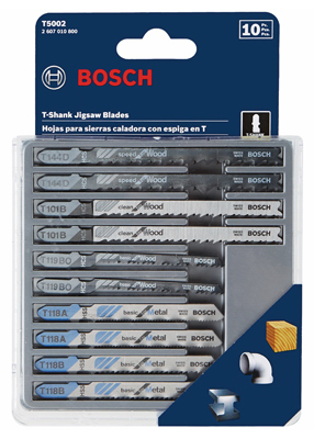 10PC T-Shank Jig Blade