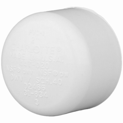 3/4" WHT Slip Cap