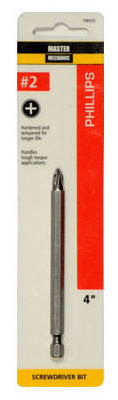 MM #2Phil 4" Scr Bit
