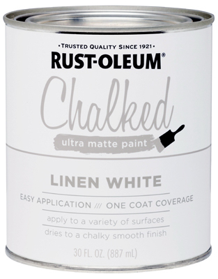 30OZ WHT Chalked Paint
