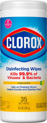 35CT Clorox Lemon Wipes