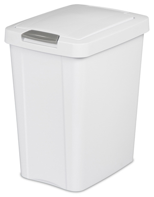 7.5GAL28L WHT Touch Can
