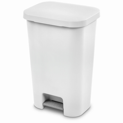 11GAL 42L WHT Step Can