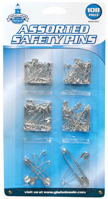 108PC Safe Pin ASSTD