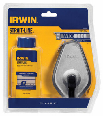 100' ALU BLU Chalk Reel