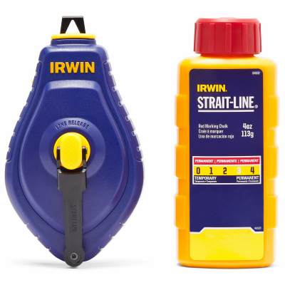 100' 4OZ RED Chalk Reel