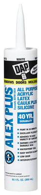 10.1OZ WHT LTX Caulk