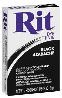 Rit 1-1/8OZ BLK Pow Dye