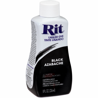 RIT 8OZ BLK LIQ Dye