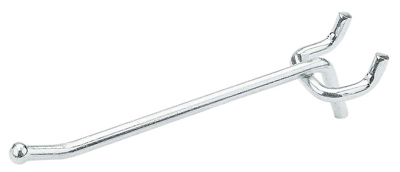 2PK ZN 4" SGL Hooks