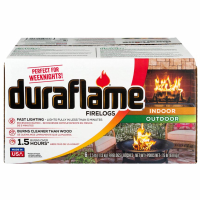 Dura 6PK 2.5LB Firelog