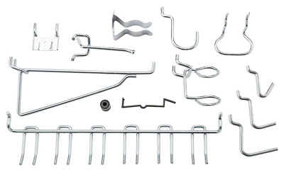 47PC ZN Peg Hook Kit