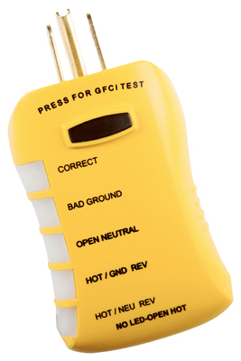 Stop Shock GFCI Tester