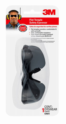 BLK/GRY Safety Glasses