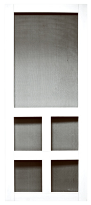 Ver 36" WHT Vinyl Door