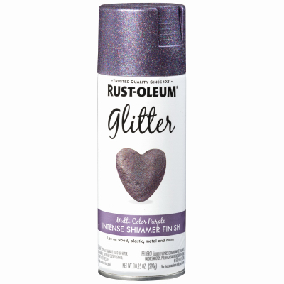 10.25OZ Purp Glit Spray