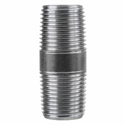 1/2x2 BLK Nipple