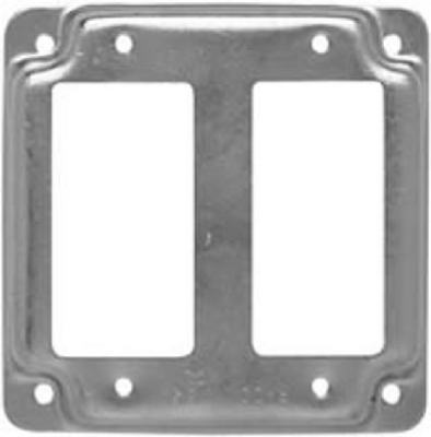 4" SQ 2 GFI Recep Cover