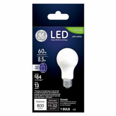 GE 10.5W SW A19 Bulb
