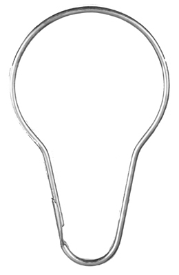 12PK SHWR Curtain Ring