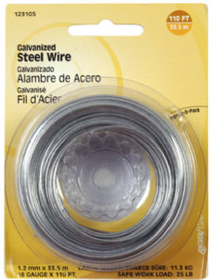 100' 22GA Galv Wire