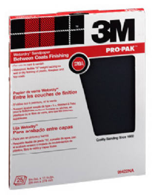 25CT9x11 600G Sandpaper