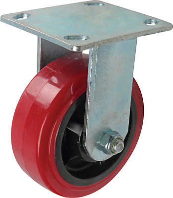 5" Poly Rigid Caster