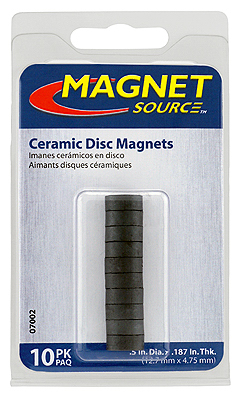 10PC Cera Disc Magnets