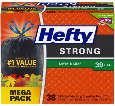 38CT 39GAL BLK LWN Bag