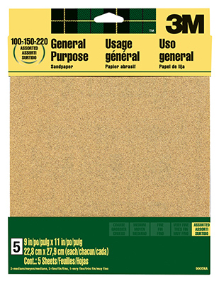 5PK 150G ALO Sandpaper