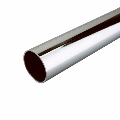 6' CHR STL Closet Pole