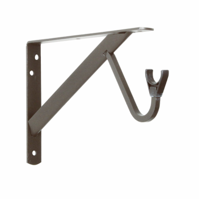 11-1/4"BRZ Shel Bracket