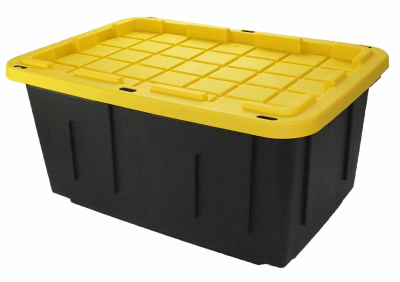 27GAL BLK/YEL Tough Box